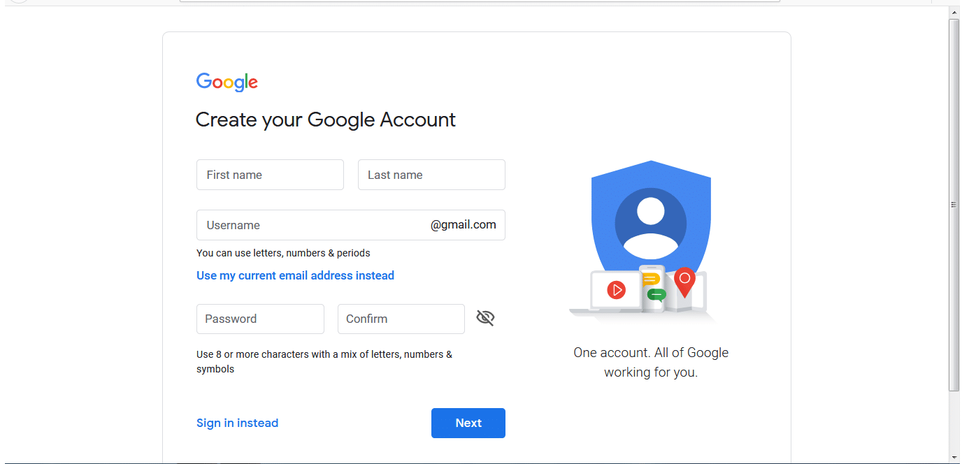 تسجيل الدخول البريد gmail